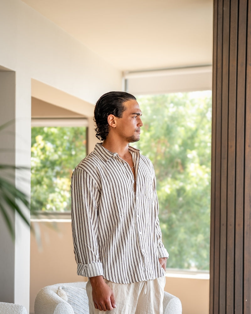 Le Vestiaire™|Chemise rayée